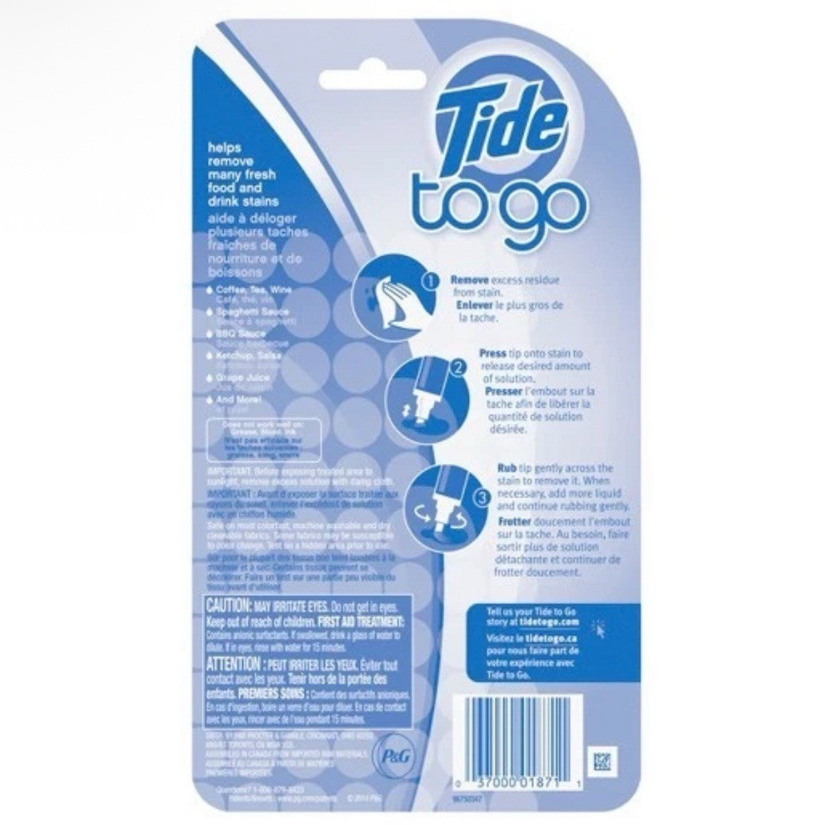 Tide To Go Instant Stain Remover 3 pens 30 ml PG