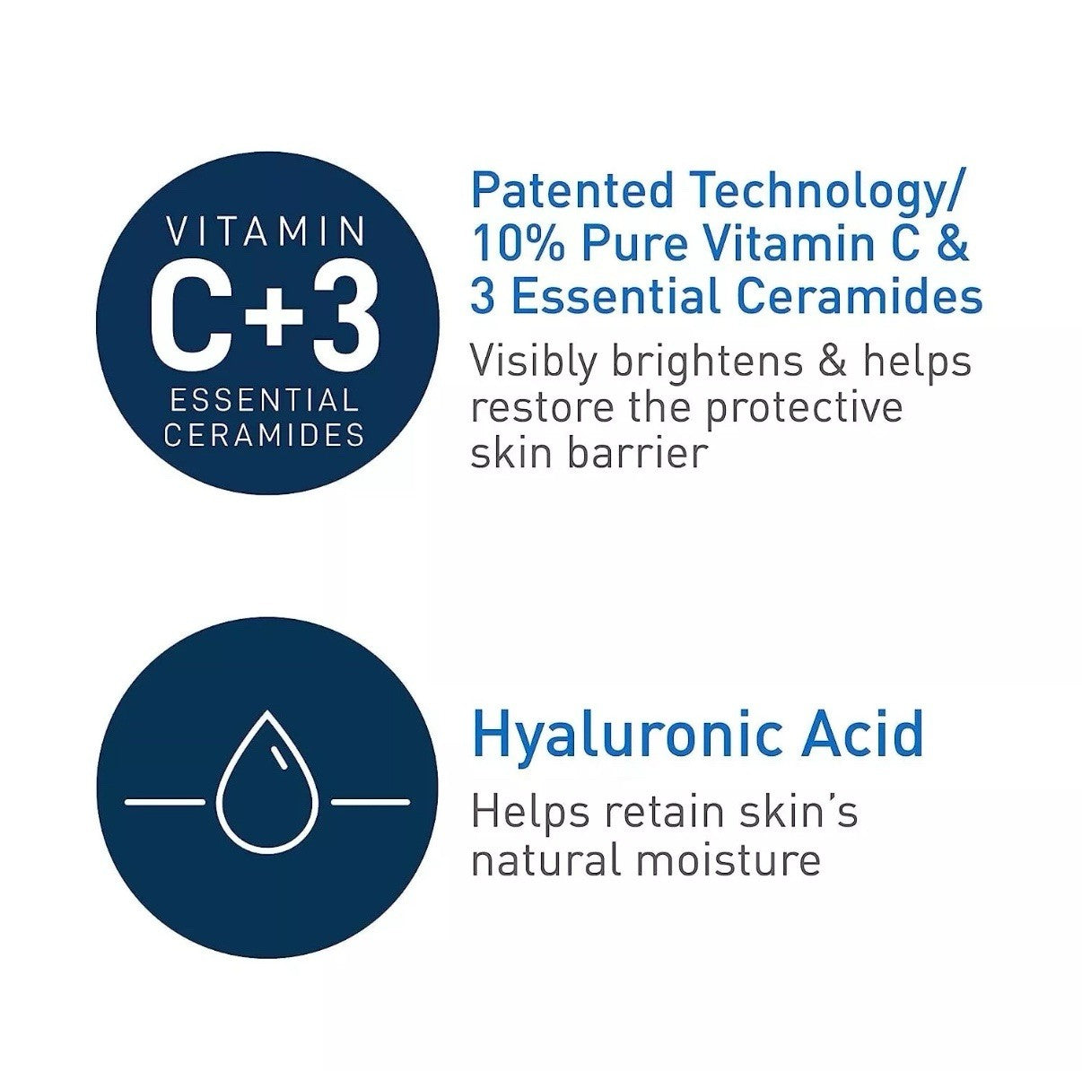 CeraVe Skin Renewing Vitamin C Serum with Hyaluronic Acid 1 FL OZ (30 ml)