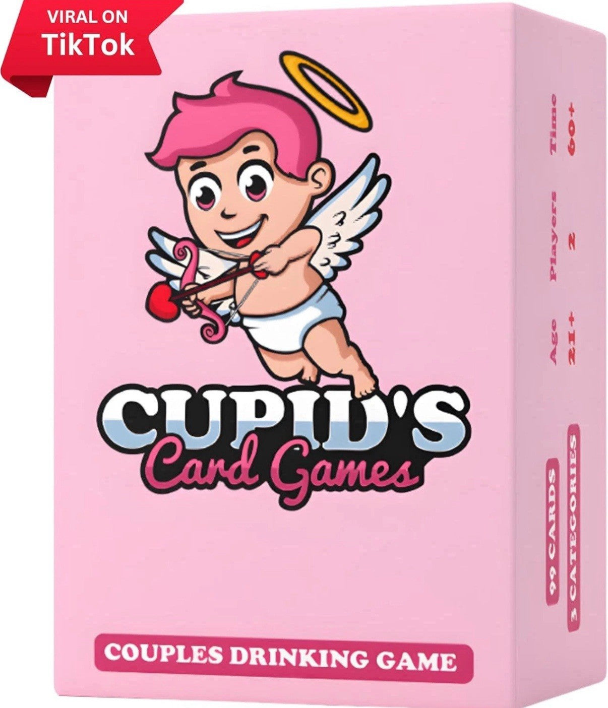 Cupid's Card Games - Couples Drinking Game for Date Nights & Gifts
