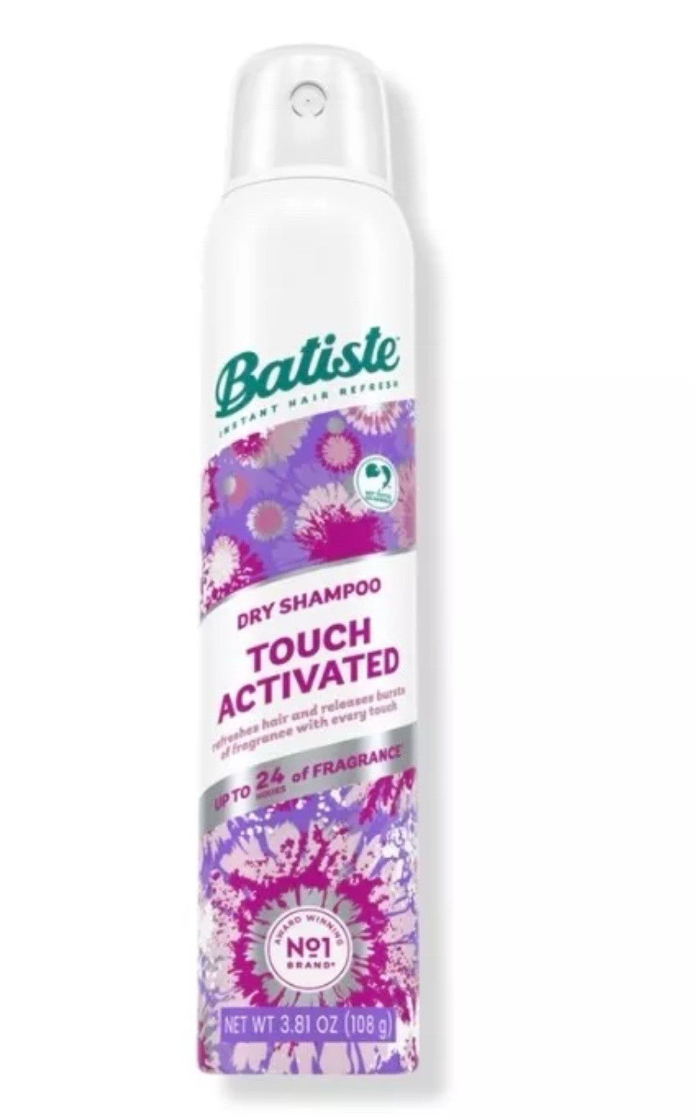 Batiste Touch Activated Dry Shampoo, 3.81 Oz Spray Can