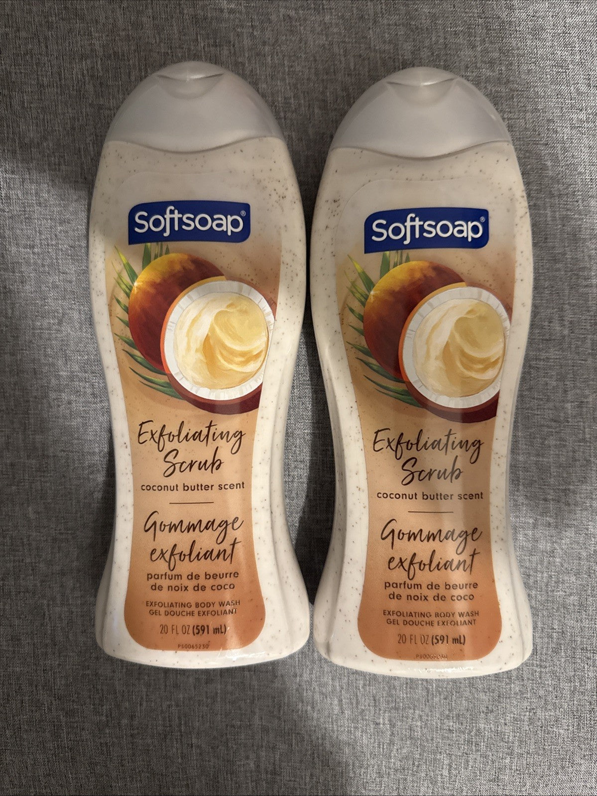 Softsoap Body Exfoliating Scrub & Softsoap Creamy Moisture Body Wash 20 Fl Oz